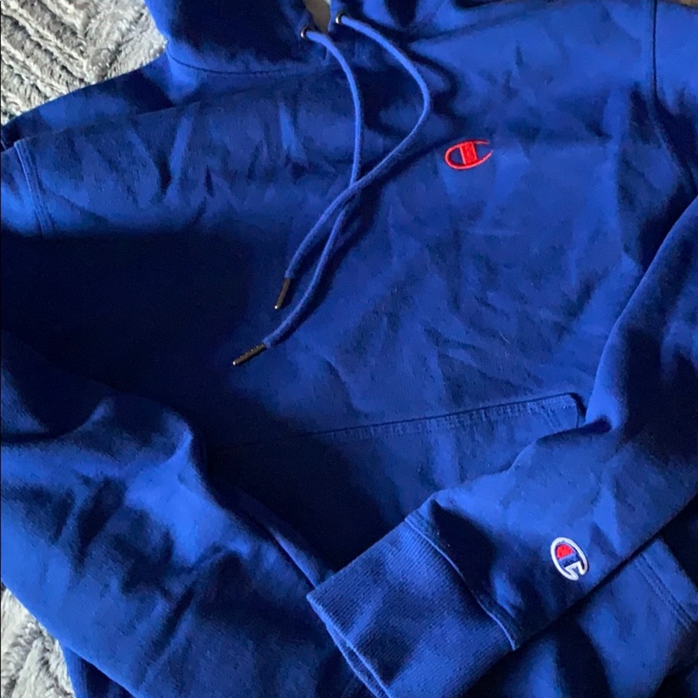 Royal blue champion sweatshirt - Picture 2 of 4